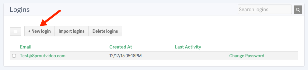 Create a login to protect a video hosted on SproutVideo
