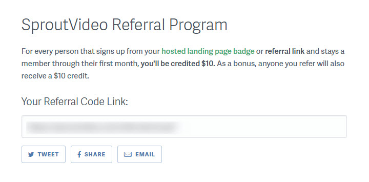 Copy Your Referral URL