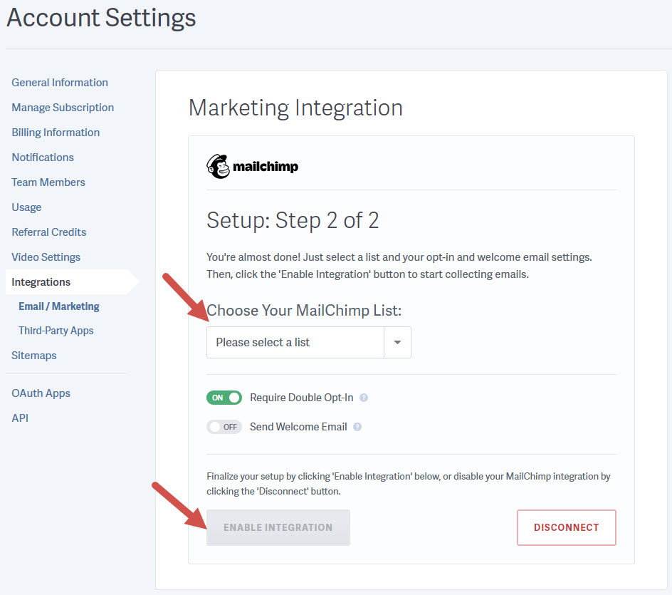 How to Integrate MailChimp with SproutVideo for Video Email Marketing