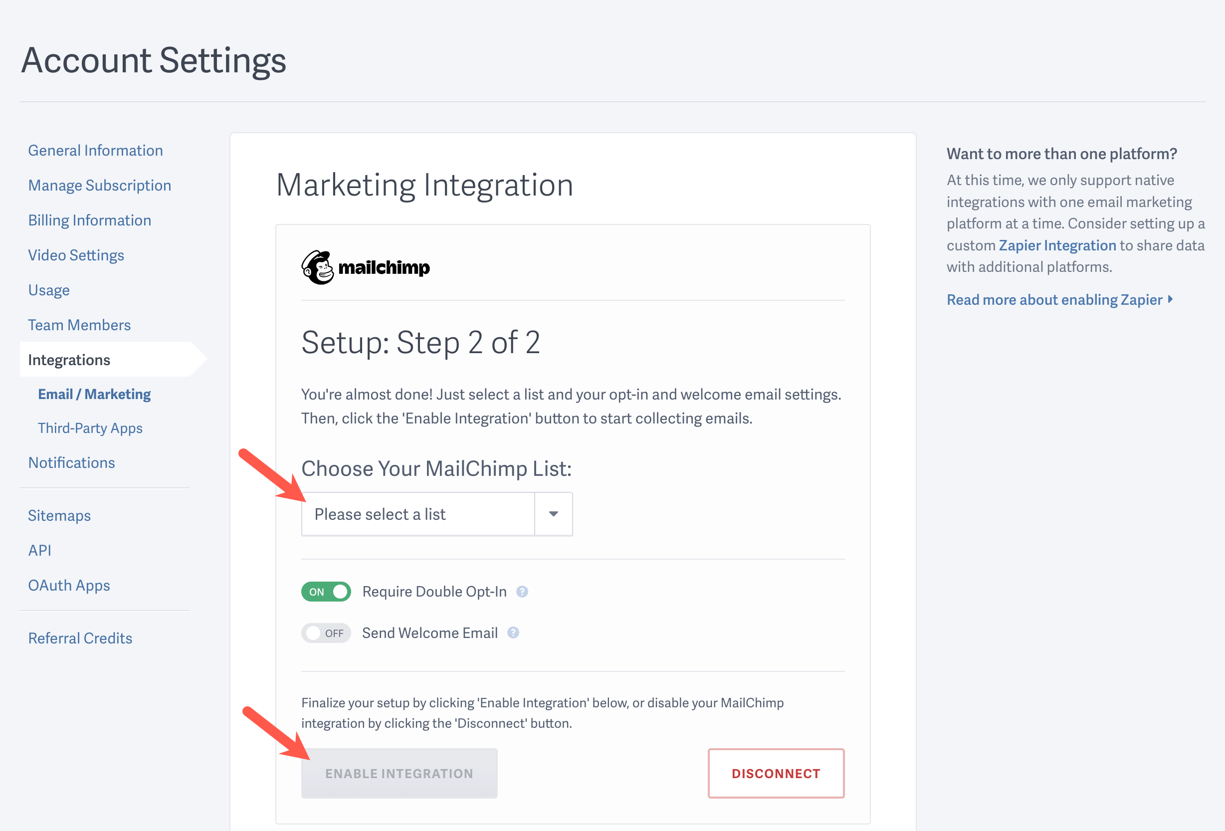 How to Integrate MailChimp with SproutVideo for Video Email Marketing